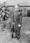 Pompier en uniforme - 1900